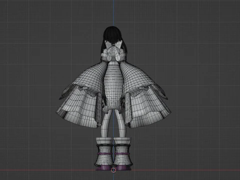 Amo Empool - Gachiakuta 3D Model