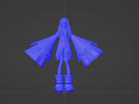 Amo Empool - Gachiakuta 3D Model