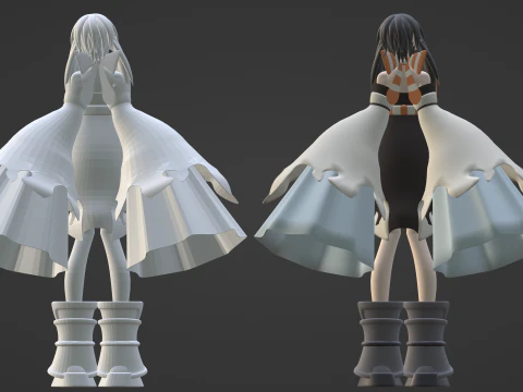 Amo Empool - Gachiakuta 3D Model