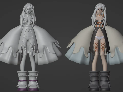 Amo Empool - Gachiakuta 3D Model