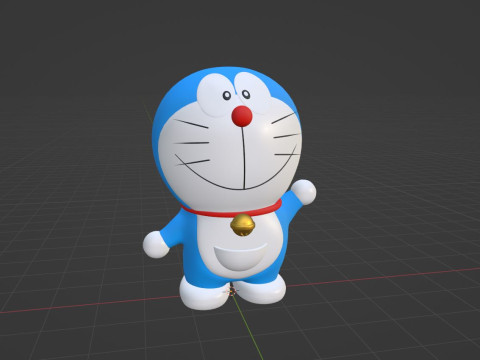 Doraemon - Doraemon 3D मॉडल