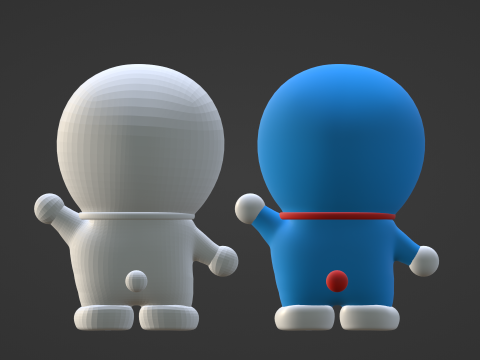 Doraemon - Doraemon 3D मॉडल