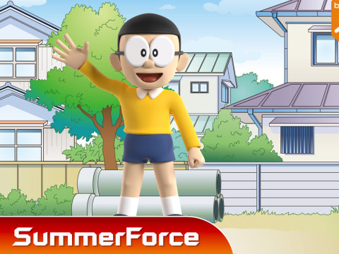 Nobita - Doraemon 3D Model