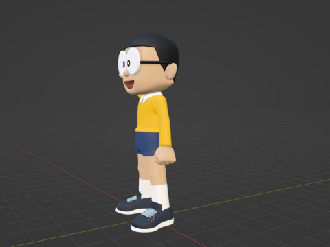 Nobita - Doraemon 3D Model
