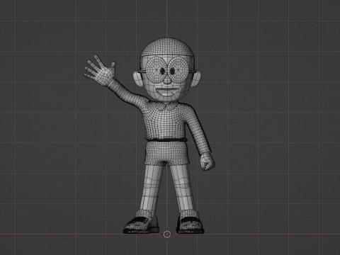 Nobita - Doraemon 3D Model