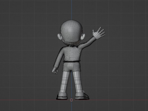 Nobita - Doraemon 3D Model