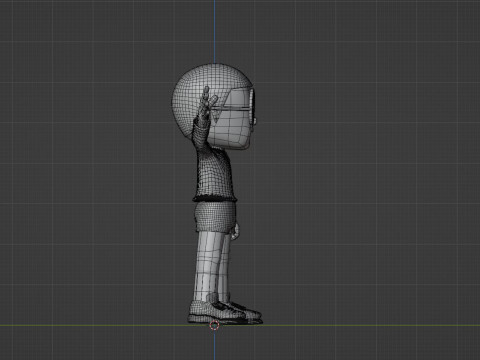 Nobita - Doraemon 3D Model