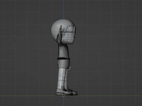 Nobita - Doraemon 3D Model