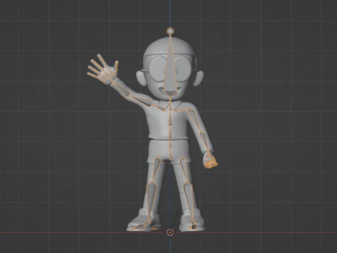 Nobita - Doraemon 3D Model