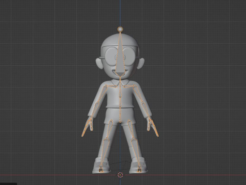 Nobita - Doraemon 3D Model