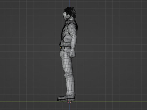 Tojima Tanzaburo - Wants to Be a Masked Rider Model 3D