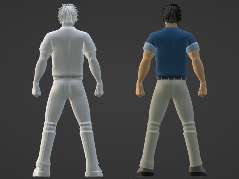 Tojima Tanzaburo - Wants to Be a Masked Rider Model 3D