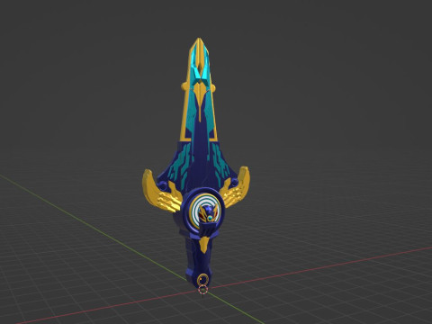RyoTegaSword - No1 Sentai Gozyuger Modèle 3D