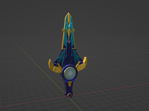 RyoTegaSword - No1 Sentai Gozyuger Modèle 3D