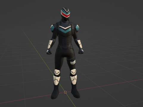 治安维持者 - 和平缔造者 3D 模型