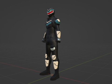 治安维持者 - 和平缔造者 3D 模型