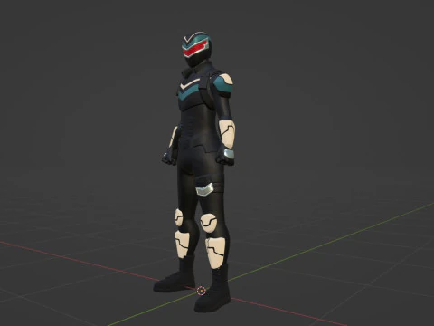 B&uuml;rgerwehr &ndash; Friedensstifter 3D Modell