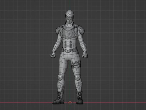 治安维持者 - 和平缔造者 3D 模型