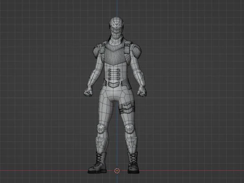 B&uuml;rgerwehr &ndash; Friedensstifter 3D Modell