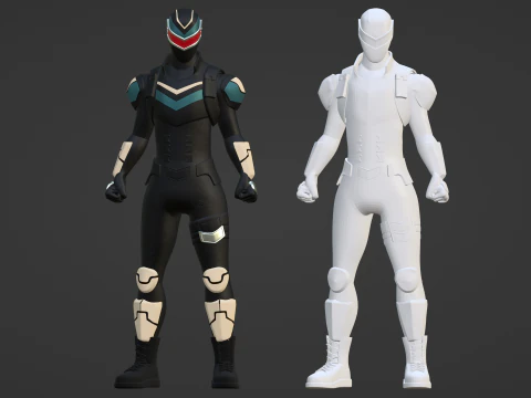 B&uuml;rgerwehr &ndash; Friedensstifter 3D Modell