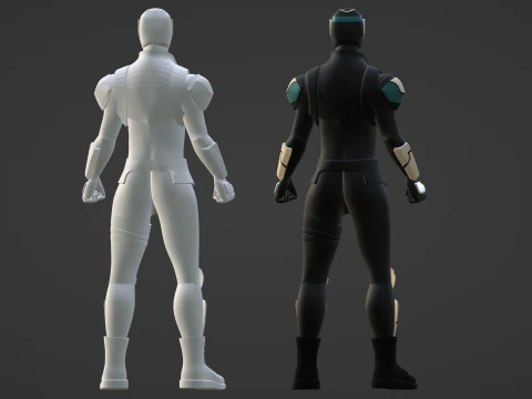 B&uuml;rgerwehr &ndash; Friedensstifter 3D Modell