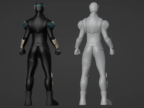 B&uuml;rgerwehr &ndash; Friedensstifter 3D Modell