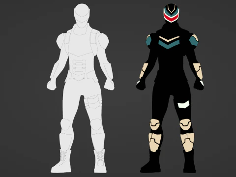 B&uuml;rgerwehr &ndash; Friedensstifter 3D Modell