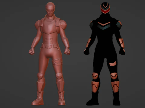 B&uuml;rgerwehr &ndash; Friedensstifter 3D Modell