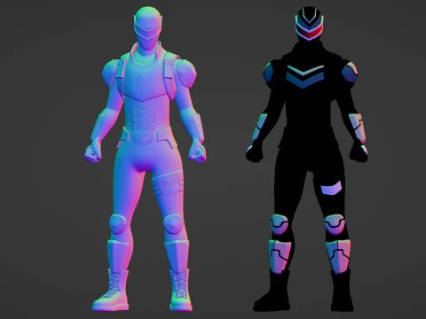 B&uuml;rgerwehr &ndash; Friedensstifter 3D Modell