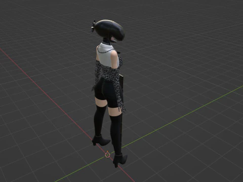 Bomb Girl - Chainsaw Man 3D Model