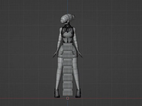 Bomb Girl - Chainsaw Man 3D Model
