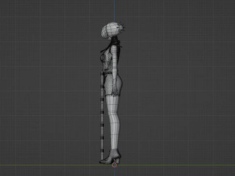 Bomb Girl - Chainsaw Man 3D Model