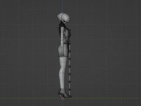 Bomb Girl - Chainsaw Man 3D Model