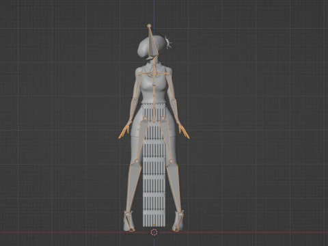 Bomb Girl - Chainsaw Man 3D Model