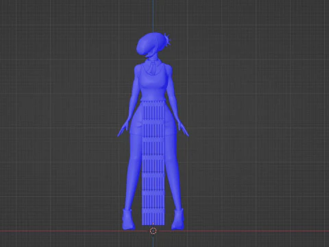 Bomb Girl - Chainsaw Man 3D Model