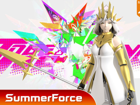 Ratu - Menjadi Pahlawan X Model 3D