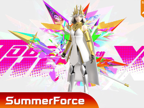 Ratu - Menjadi Pahlawan X Model 3D