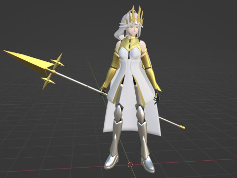 Ratu - Menjadi Pahlawan X Model 3D