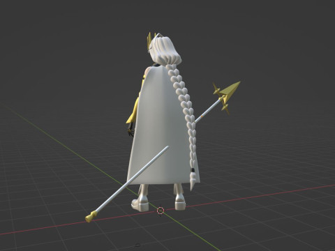 Ratu - Menjadi Pahlawan X Model 3D