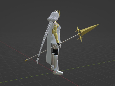 Ratu - Menjadi Pahlawan X Model 3D