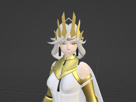 Ratu - Menjadi Pahlawan X Model 3D