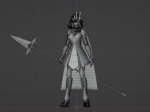 Ratu - Menjadi Pahlawan X Model 3D