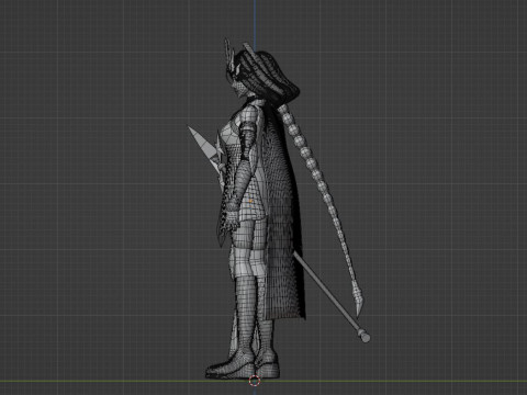 Ratu - Menjadi Pahlawan X Model 3D