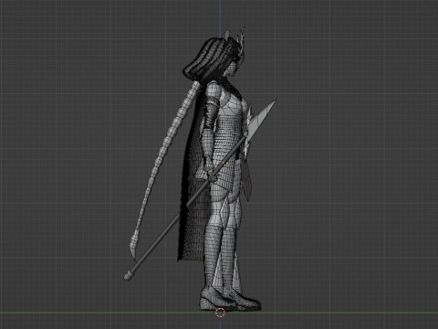 Ratu - Menjadi Pahlawan X Model 3D