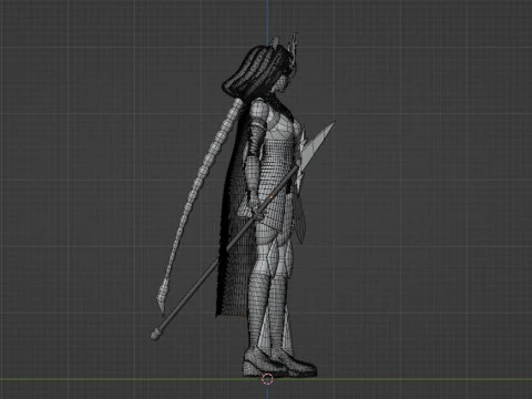 Queen - To Be Hero X 3D Model