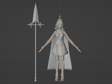 Ratu - Menjadi Pahlawan X Model 3D