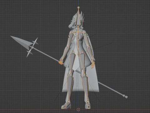 Ratu - Menjadi Pahlawan X Model 3D