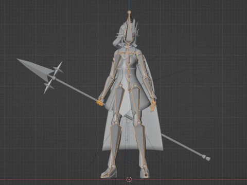 Queen - To Be Hero X 3D Model