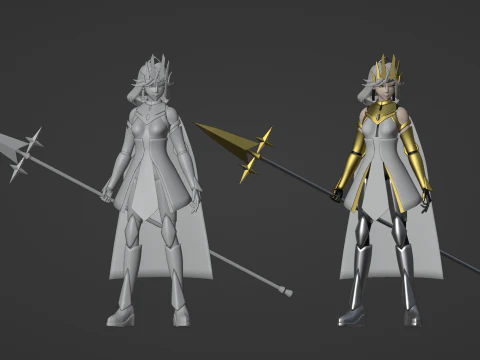 Queen - To Be Hero X 3D Model