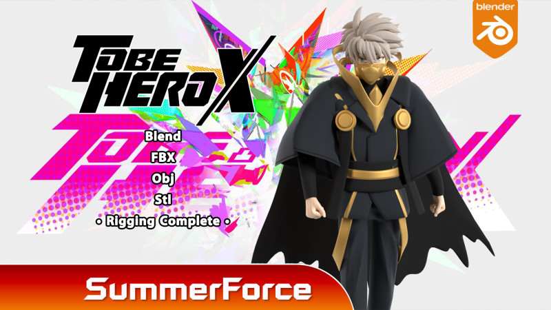 Ghostblade - Para ser o herói X Modelo 3D .c4d .max .obj .3ds .fbx .stl .blend